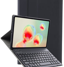Nomfy Nomfy Samsung Galaxy Tab S6 Lite Toetsenbordhoes - Zwart