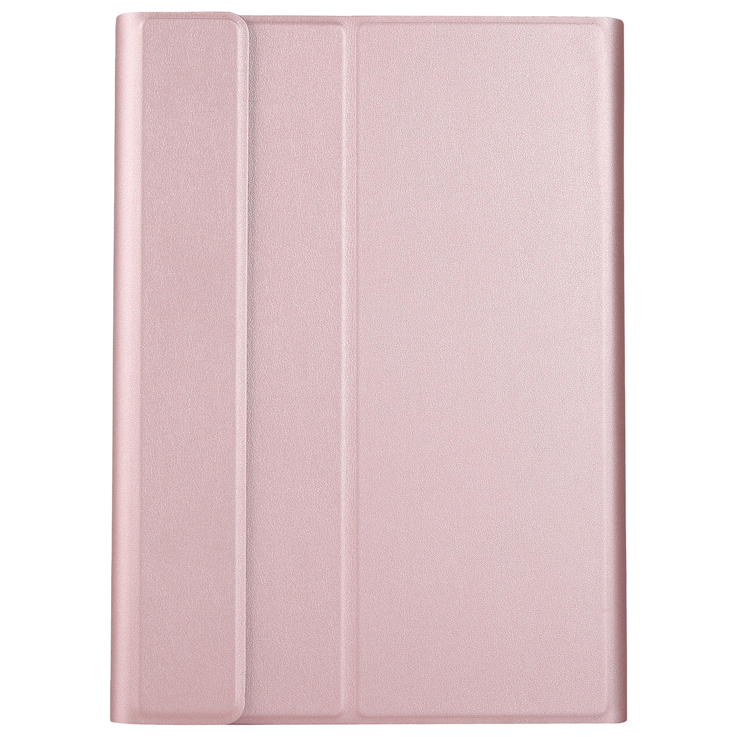 NoXx Hoesje Geschikt voor Samsung Galaxy Tab S6 Lite Hoesje Toetsenbord Hoes Met Screenprotector - Hoes Geschikt voor Samsung Tab S6 Lite Keyboard Case Book Cover - Rosé goud