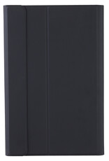 NoXx Hoesje Geschikt voor Samsung Galaxy Tab S6 Lite Hoesje Toetsenbord Hoes Met Screenprotector - Hoes Geschikt voor Samsung Tab S6 Lite Keyboard Case Book Cover - Zwart