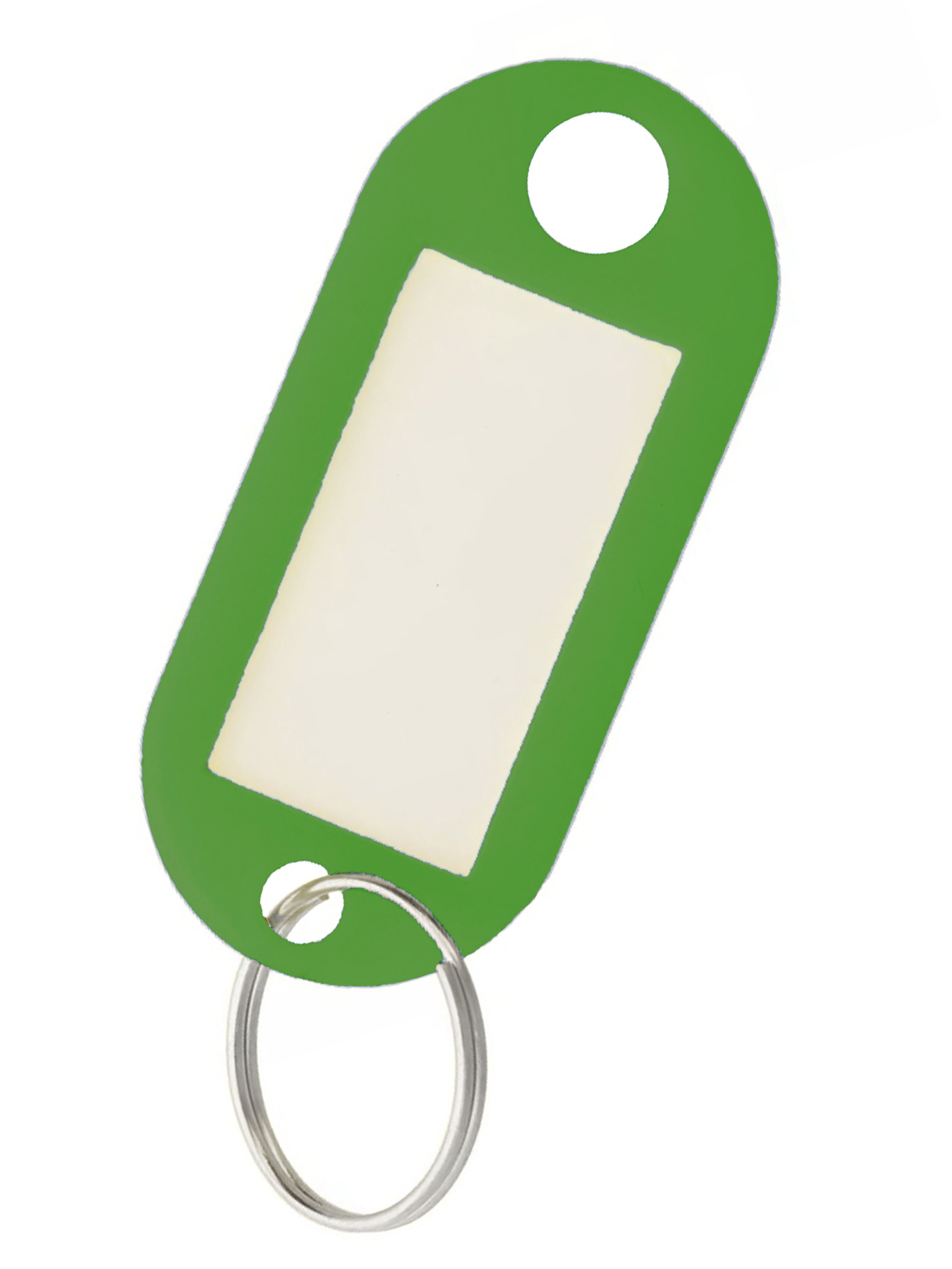 Nomfy Sleutelhanger Bagagelabel Gekleurde Sleutellabels Sleutelhangers Naamlabel Groen - 5x