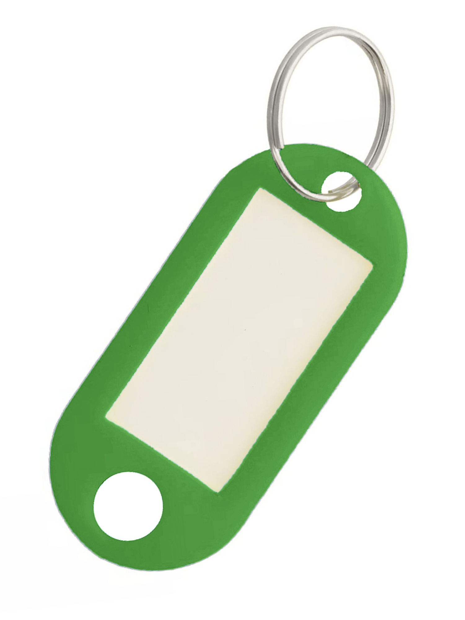 NoXx Sleutelhanger Sleutellabel Bagage Label Sleutel Naamlabel - Groen - 20x