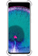 Nomfy Hoesje Geschikt voor OPPO Find X5 Hoesje Shock Proof Cover Case Shockproof - Hoes Geschikt voor OPPO X5 Hoes Siliconen Back Case - Transparant - 2 PACK