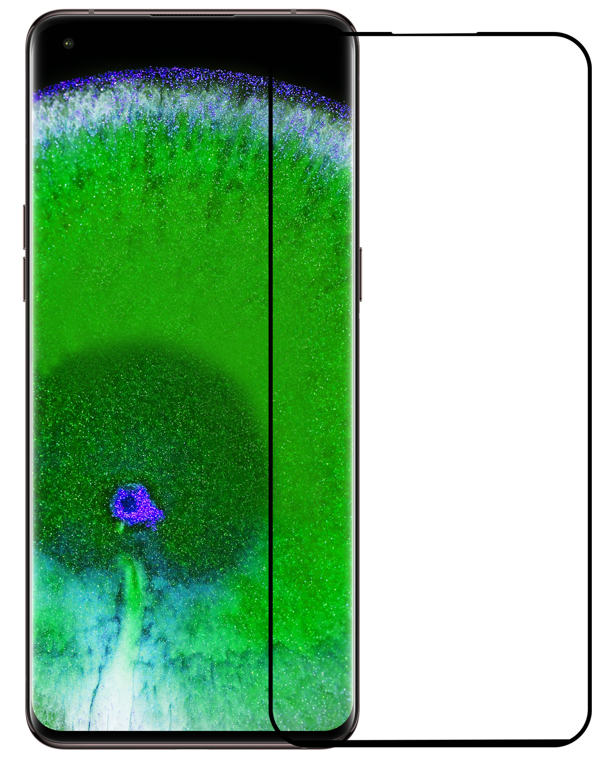 BASEY. Screenprotector Geschikt voor OPPO Find X5 Screenprotector Beschermglas Full Cover - Screenprotector Geschikt voor OPPO X5 Screen Protector Full Cover