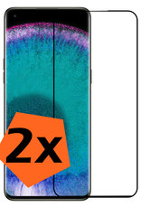 Nomfy Screenprotector Geschikt voor OPPO Find X5 Screenprotector Bescherm Glas - Screenprotector Geschikt voor OPPO X5 Screen Protector Tempered Glass Full Screen Full Cover - 2 PACK