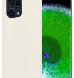 BASEY. BASEY. OPPO Find X5 Hoesje Siliconen - Wit