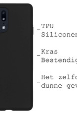 BASEY. Hoes Geschikt voor OPPO Find X5 Hoesje Siliconen Back Cover Case - Hoesje Geschikt voor OPPO X5 Hoes Cover Hoesje - Zwart - 2 Stuks