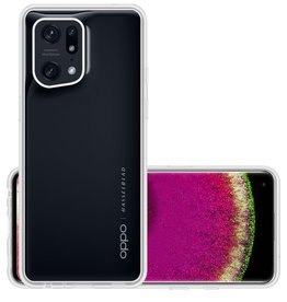 NoXx NoXx OPPO Find X5 Hoesje Siliconen - Transparant