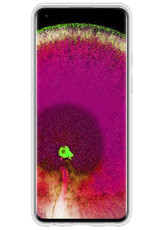 NoXx Hoes Geschikt voor OPPO Find X5 Hoesje Cover Siliconen Back Case Hoes - Transparant