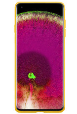 NoXx Hoes Geschikt voor OPPO Find X5 Hoesje Cover Siliconen Back Case Hoes - Geel - 2x