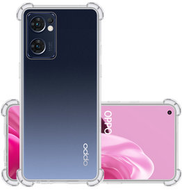 NoXx NoXx OPPO Find X5 Lite Hoesje Shockproof - Transparant