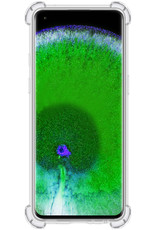BASEY. Hoes Geschikt voor OPPO Find X5 Hoesje Shock Proof Case Hoes Siliconen Met 2x Screenprotector - Hoesje Geschikt voor OPPO X5 Hoes Cover Shockproof - Transparant