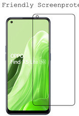 BASEY. Screenprotector Geschikt voor OPPO Find X5 Lite Screenprotector Tempered Glass - Screenprotector Geschikt voor OPPO X5 Lite Beschermglas Screen Protector Glas