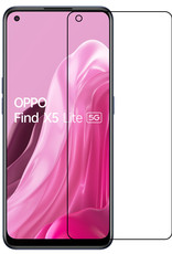 NoXx Screenprotector Geschikt voor OPPO Find X5 Lite Screenprotector Tempered Glass Gehard Glas Beschermglas