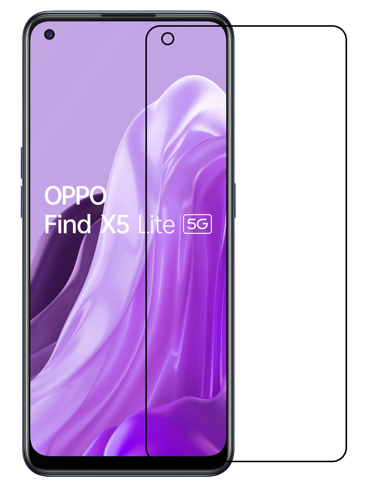 Screenprotector Geschikt voor OPPO Find X5 Lite Screenprotector Bescherm Glas Tempered Glass - Screenprotector Geschikt voor OPPO X5 Lite Screen Protector