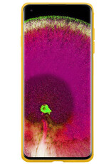 NoXx Hoes Geschikt voor OPPO Find X5 Hoesje Cover Siliconen Back Case Hoes Met 2x Screenprotector - Geel