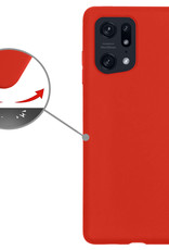 Nomfy Hoesje Geschikt voor OPPO Find X5 Hoesje Siliconen Cover Case Met 2x Screenprotector - Hoes Geschikt voor OPPO X5 Hoes Back Case - Transparant