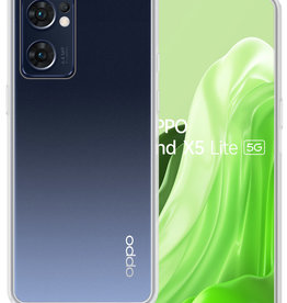 BASEY. BASEY. OPPO Find X5 Lite Hoesje Siliconen - Transparant