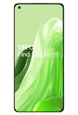 BASEY. Hoes Geschikt voor OPPO Find X5 Lite Hoesje Siliconen Back Cover Case - Hoesje Geschikt voor OPPO X5 Lite Hoes Cover Hoesje - Wit