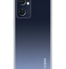 Nomfy Nomfy OPPO Find X5 Lite Hoesje Siliconen - Transparant