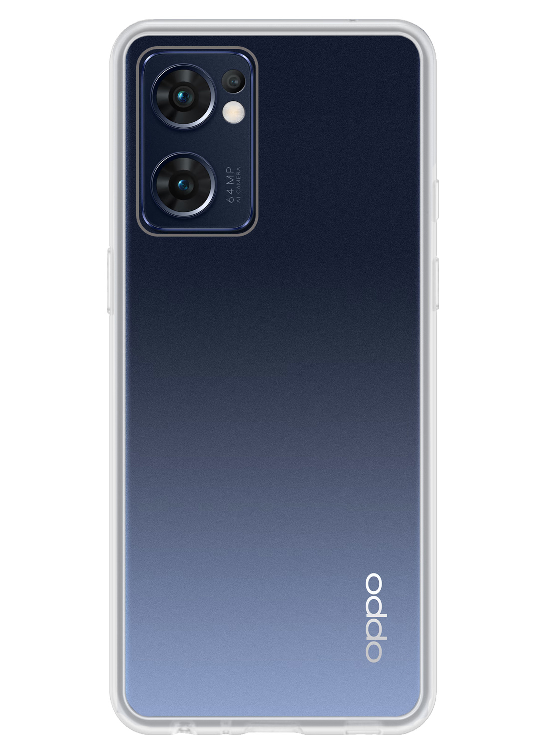 Nomfy Hoesje Geschikt voor OPPO Find X5 Lite Hoesje Siliconen Cover Case - Hoes Geschikt voor OPPO X5 Lite Hoes Back Case - Transparant