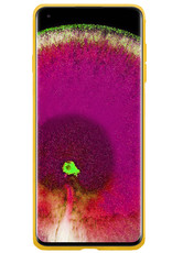 NoXx Hoes Geschikt voor OPPO Find X5 Pro Hoesje Cover Siliconen Back Case Hoes - Geel