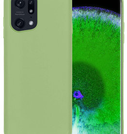 BASEY. BASEY. OPPO Find X5 Pro Hoesje Siliconen - Groen