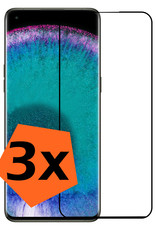 Nomfy Screenprotector Geschikt voor OPPO Find X5 Pro Screenprotector Bescherm Glas Tempered Glass - Screenprotector Geschikt voor OPPO X5 Pro Screen Protector - 3 PACK