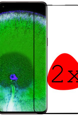 BASEY. Screenprotector Geschikt voor OPPO Find X5 Pro Screenprotector Tempered Glass - Screenprotector Geschikt voor OPPO X5 Pro Beschermglas Screen Protector Glas - 2 Stuks