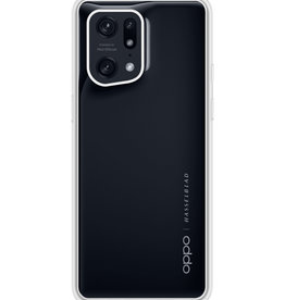 Nomfy Nomfy OPPO Find X5 Pro Hoesje Shockproof - Transparant
