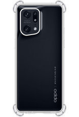 NoXx OPPO Find X5 Pro Hoesje Cover Shock Proof Case Hoes - 2x - Transparant