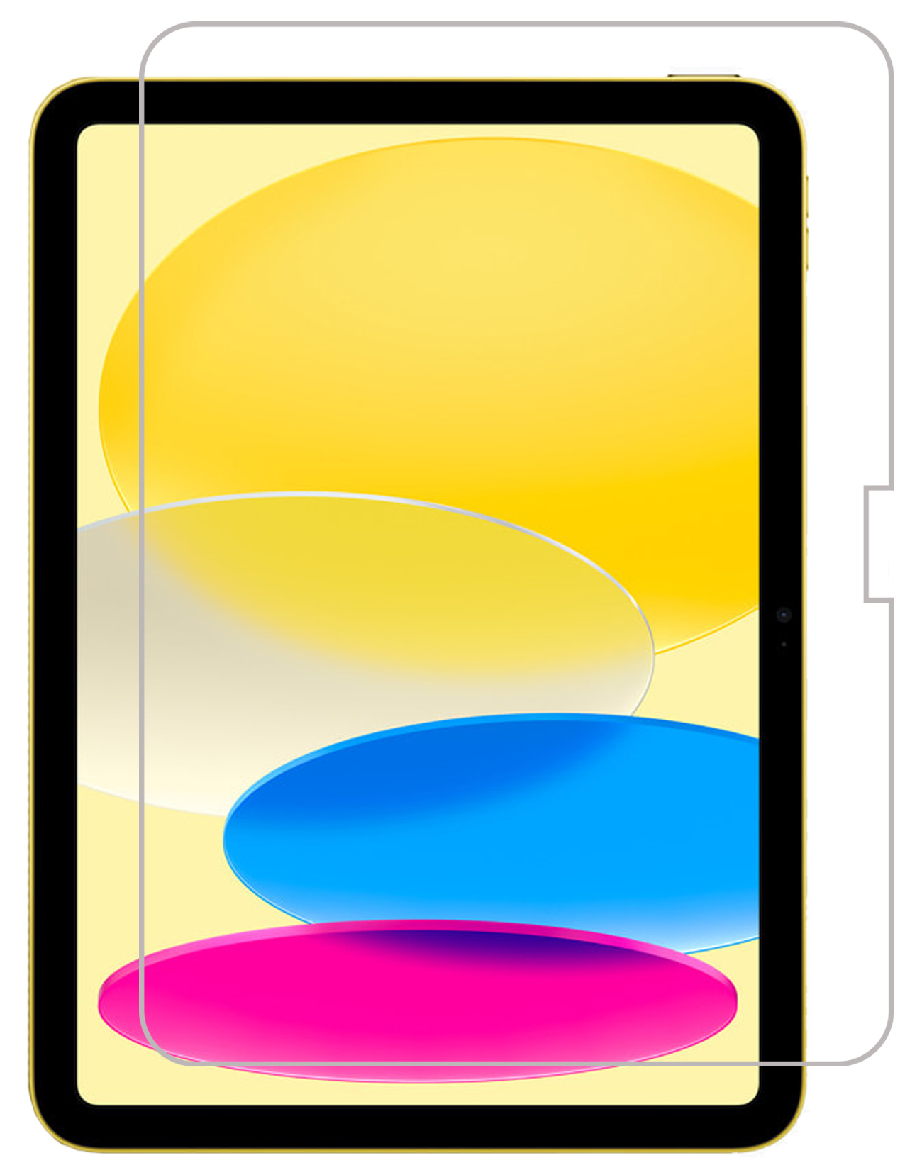 iPad 10 2022 Screenprotector Tempered Glass Beschermglas - iPad 10 Screen Protector Glas