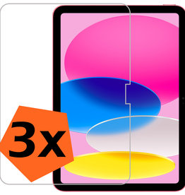 Nomfy Nomfy iPad 10 2022 Screenprotector - 3 PACK