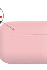 Nomfy Hoesje Geschikt voor AirPods Pro 2 Hoesje Siliconen Case Hoes - Hoesje Geschikt voor Apple AirPods Pro 2 Case - Lichtroze - 2 PACK