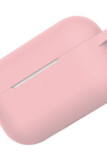 Nomfy Hoesje Geschikt voor AirPods Pro 2 Hoesje Siliconen Case Hoes - Hoesje Geschikt voor Apple AirPods Pro 2 Case - Lichtroze - 2 PACK