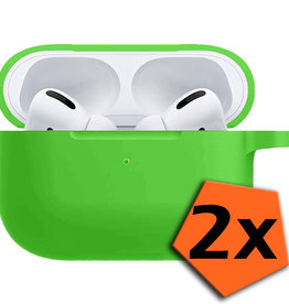 Nomfy Nomfy AirPods Pro 2 Hoesje - Groen - 2 PACK