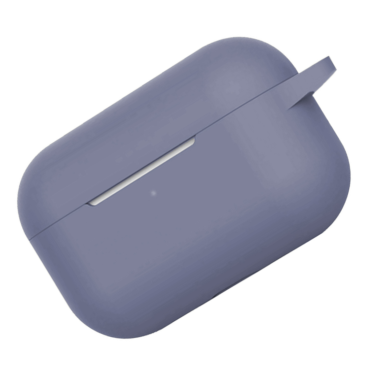 Nomfy Hoesje Geschikt voor AirPods Pro 2 Hoesje Siliconen Case Hoes - Hoesje Geschikt voor Apple AirPods Pro 2 Case - Grijsblauw - 2 PACK