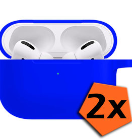 Nomfy Nomfy AirPods Pro 2 Hoesje - Blauw - 2 PACK