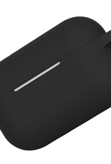 Nomfy Hoesje Geschikt voor AirPods Pro 2 Hoesje Siliconen Case Hoes - Hoesje Geschikt voor Apple AirPods Pro 2 Case - Zwart