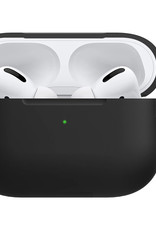 Nomfy Hoesje Geschikt voor AirPods Pro 2 Hoesje Siliconen Case Hoes - Hoesje Geschikt voor Apple AirPods Pro 2 Case - Zwart
