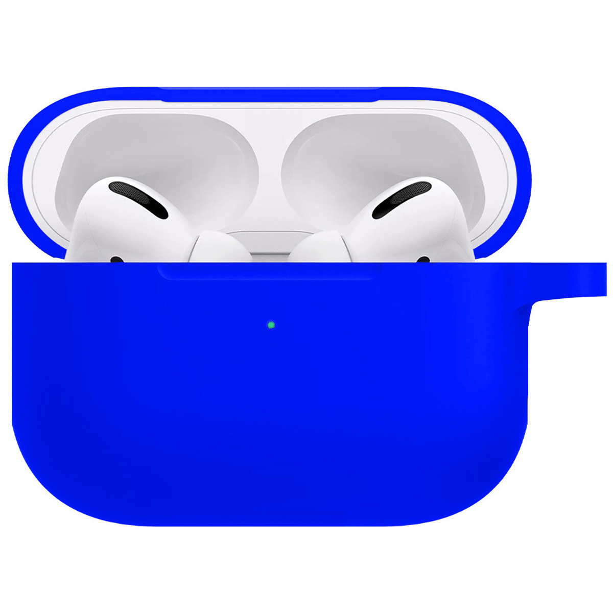 Nomfy Hoesje Geschikt voor AirPods Pro 2 Hoesje Siliconen Case Hoes - Hoesje Geschikt voor Apple AirPods Pro 2 Case - Blauw