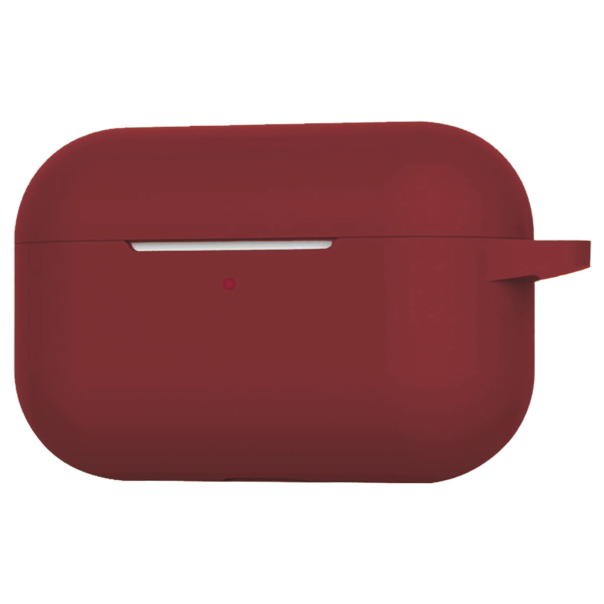 NoXx Hoes Geschikt voor AirPods Pro 2 Hoesje Cover Silicone Case Hoes - Wijnrood