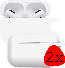 BASEY. BASEY. AirPods Pro 2 Hoesje - Wit - 2 PACK