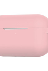 BASEY. Case Geschikt voor AirPods Pro 2 Hoesje Siliconen Hoes Cover - Hoes Geschikt voor Apple AirPods Pro 2 Case Siliconen - Lichtroze - 2 Stuks