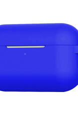 BASEY. Case Geschikt voor AirPods Pro 2 Hoesje Siliconen Hoes Cover - Hoes Geschikt voor Apple AirPods Pro 2 Case Siliconen - Blauw - 2 Stuks