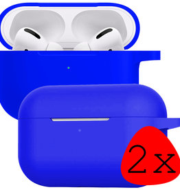 BASEY. BASEY. AirPods Pro 2 Hoesje - Blauw - 2 PACK
