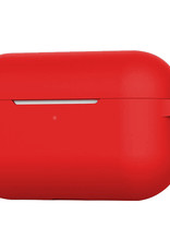 BASEY. Case Geschikt voor AirPods Pro 2 Hoesje Siliconen Hoes Cover - Hoes Geschikt voor Apple AirPods Pro 2 Case Siliconen - Rood