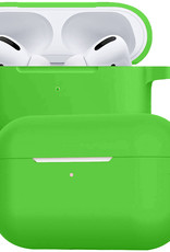 BASEY. Case Geschikt voor AirPods Pro 2 Hoesje Siliconen Hoes Cover - Hoes Geschikt voor Apple AirPods Pro 2 Case Siliconen - Groen