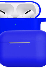 BASEY. Case Geschikt voor AirPods Pro 2 Hoesje Siliconen Hoes Cover - Hoes Geschikt voor Apple AirPods Pro 2 Case Siliconen - Blauw