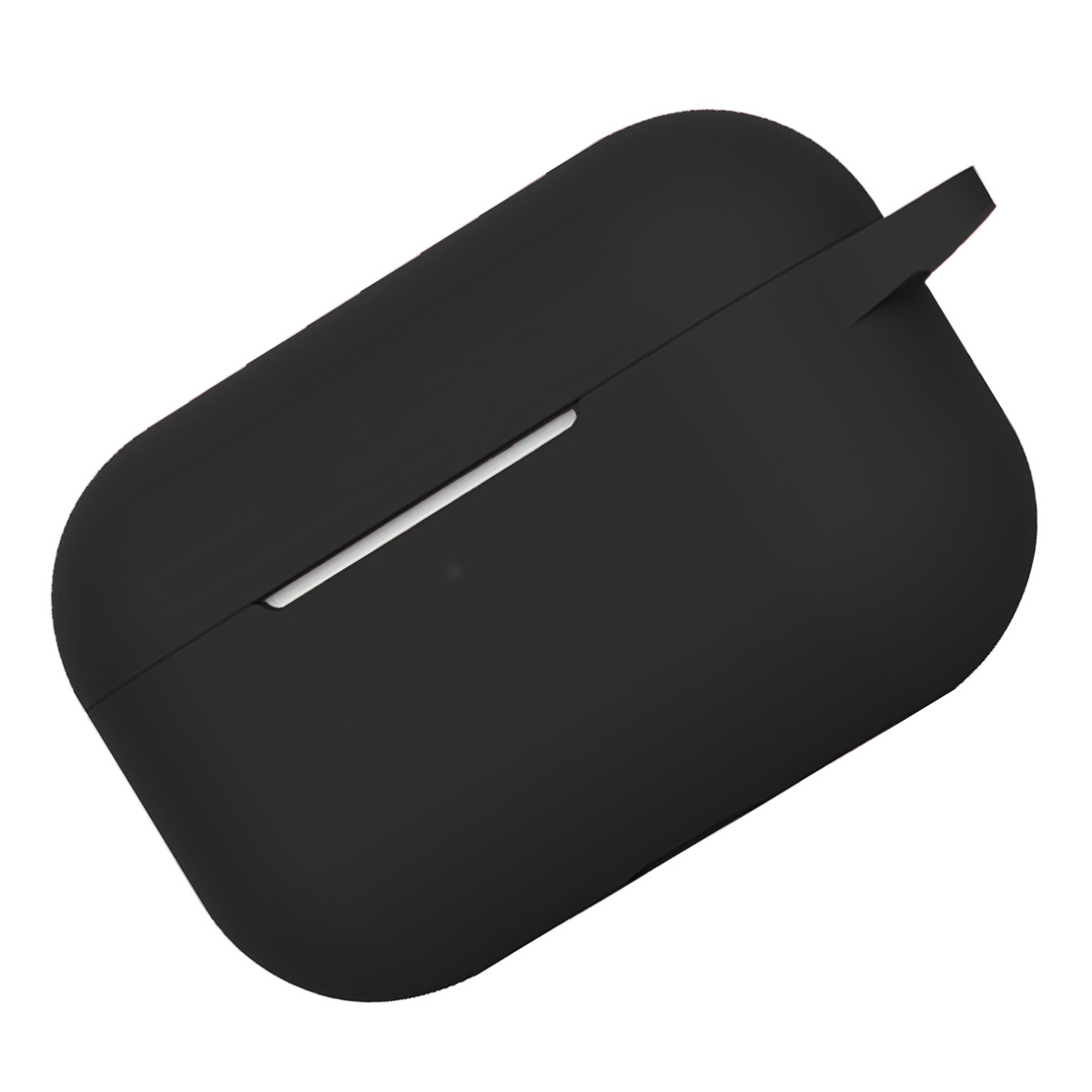 Nomfy Hoesje Geschikt voor Airpods Pro Hoesje Siliconen Case Hoes - Hoesje Geschikt voor Apple Airpods Pro Case - Zwart