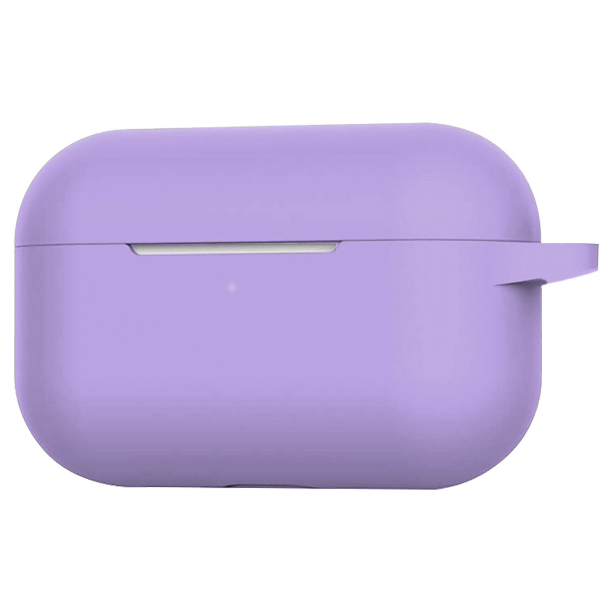 NoXx Hoes Geschikt voor Airpods Pro Hoesje Cover Silicone Case Hoes - Lila